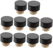 GRADENEVE Natural Wood Wine Bottle Cork Stopper T-Shaped Wine Stopper 10 Pack Bottle Corks