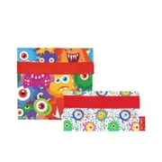 Sachi Lunch Pockets Set 2pc Monsters