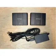 Startech USB2004EXT2NA 4 PORT USB 2.0 EXTENDER HUB USB-A OVER CAT5/6 ETHERNET RJ