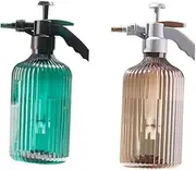 TOYANDONA 1Pc Manual Plastic Spray Bottle Air Pressure Sprinkler for Gardening Hairdressing Multi Purpose Watering Can for Home Office Salon Dark Brown Color Versatile Moisture Tool