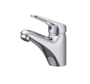Serena 35mm Chrome Cast Basin Mixer - WELS 4 Star 7.5L/min