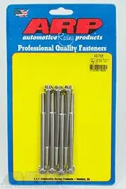 ARP Valve Cover Bolts S/S 12Pt Merlin Block Head 1/4"-20 x 4.000 7 Pc