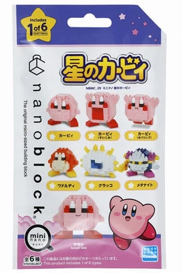 Nanoblock Constructible Figure Kirby Blind Bag