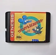 Linker Wish 16 Bit Sega MD Game The Itchy & Scratchy 16 bit MD Game Card For Sega Mega Drive For Genesis
