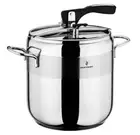 Sofram 10.5 qt Stainless Steel Pressure Cooker Stove Pressure Cooker Pot 15 PSI