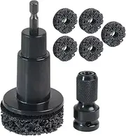 Mivpzisk Wheel Hub Cleaner,Wheel Hub Resurfacing Kit - Brake Grinding Cleaner Kit Rust Remover Polishing Automotive Tool for Car, Lug & Nuts