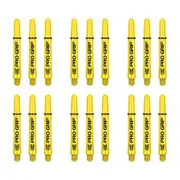 18pc Target Pro Grip Nylon Shaft Replacement Dart Accessory Intermediate YLLW