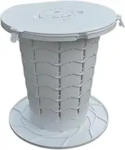 Camping Toilet,Portable Potty for Camping - Lightweight Waterproof Bucket Potty with 881 Lbs Capacity for Bedside Hospital RV Truck
