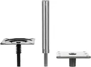 Daiilg Boat Seat, Swivel-Eze 3 PC Pedestal Set, 11Inch Galvanized 3/4Inch Base Swivel-Eze