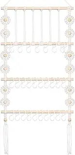 [Generic] Baby Headband Organizer - Hair Accessories Storage Hanger,Vertical Headband Display Holder Wall Decor for Lounge Bathroom Dresser Closet Vanity Door Living Room Dorm Nursery