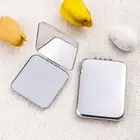 Hand-held Compact Pocket Mirror Foldable Handheld Makeup Mirror Cosmetic Tool