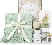 Get Well Soon Gift Baskets for Women, Inspirational Self Care Gifts for Women, Relaxation Chemo Care Package for Woman, Thinking of You Gifts for Woman, Encouragement Surgery Recovery Gift for Womens