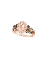Le Vian 14K Rose Gold 1.38 ct. tw. Diamond & Morganite Semi Precious Ring