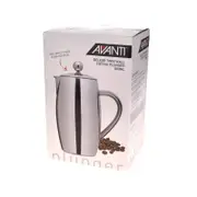 Avanti Deluxe Twin Wall 6 Cup Coffee Plunger 800Ml