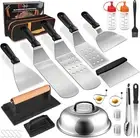 Griddle Accessories Kit, 24Pcs Grilling Accessories Set for Blackstone and Ca...