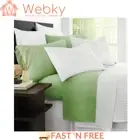 Ramesses 2000TC Bamboo Single Bed Sheet Set Soft Hypoallergenic Sheets - Avocado