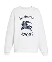Logo pullover hoodie S,XS White