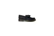 Dr. Martens Black Leather Flat Shoe