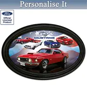 Ford Mustang Personalised Framed Plate