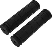 ifundom 1 Pair Slip Rubber Handlebar Grips for Mountain Road Bikes Comfortable Durable Bicycle Grip Sleeves Easy Installation Vibration Reduction for Motorcycle Handlebars