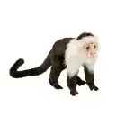 Hansa Capuchin Monkey soft plush toy 7"/18cm tall Realistic Monkey Soft Toy