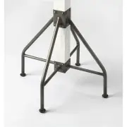 Butler Specialty Company Logan Wood Coat Rack/Tree - White / Charcoal