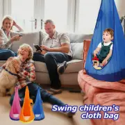 Kids Pod Swing Seat without Cushions Folding Hanging Child Hammock Chair NuTwf