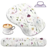 Valley Design Ergonomic Mouse Pad with Wrist Rest for Computer Keyboard, Cute...