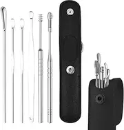 Ear Cleaning Kit - Professional Ear Cleaner Kit with PU Storage Bag,Ear Wax Cleaner, Family, Friends, Adults, and Kid Pochy