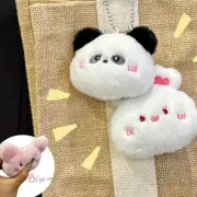 Cartoon Stuffed Plush Keyring Soft Cute Animal Series Rabbit Frog Doll Keycha CR