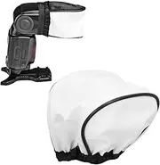 Flash Diffuser Light Softbox, Nylon Universal Flash Softbox and Reflector Diffuser, for DSLR Cameras Speedlight Flashes