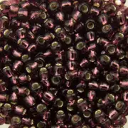 11/0 TOHO ROUND Silver Lined Amethyst Seed Bead (8g)