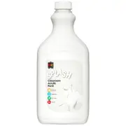 Educational Colours Classroom Splash Paint 2L Snowball White