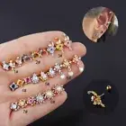 Ear Pin Fashion Jewelry Ear Cartilage Stud Piercing Earrings Girls Helix Zircon