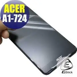 【EZstick】ACER Iconia Talk S A1-724 專用 靜電式平板LCD液晶螢幕貼 (可選鏡面或霧面)