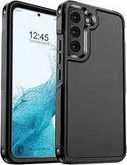 [zapica] Designed for Samsung Galaxy S22 Case,12 FT Military Grade Drop Protection,Dual Layer Heavy Duty Protective Cover Shockproof with Non-Slip Phone Case for Galaxy S22 6.1 inch,Black
