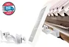 Gutter Mount Compatible with Ring, Arlo, Blink, Reolink Cams & Comp