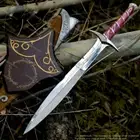 STING SWORD OF LORD FRODO RINGS MEDIEVAL ELVISH DAGGER & PLAQUE REPLICA GIFT HIM