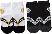 FOYTOKI Elastic Kimono Cotton Socks for Kids Non-Slip Breathable and Skin-Friendly Material