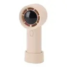(Yellow) Handheld Fan Bladeless Technology USB Rechargeable Portable