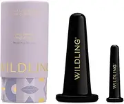 WILDLING Lumin Cupping Set I Facial Cupping Tools to Decrease Puffiness, Increase Collagen Production, Sculpt Cheeks + Chin, Detox + Clear Breakouts