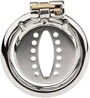 Chastity Device Chastity Cage Chastity Cage Penis Cage Sex Metal Chastity Cage Flat Cage For Male 40Mm