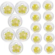 OSALADI 50pcs Rattle Insert Balls for Dolls and Animal Puppets Bell Sound Maker for DIY Crafts and Pet Enhance Motor Skills and Hand Eye Coordination Vibrant Colors and Engaging Design