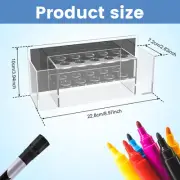 Acrylic Magnet Pen Holder Elegant Versatile Magnet Marker Pen Holder for guvLG