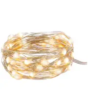 Everlasting Glow 19.6ft RBG Battery Operated Smart Led Light String