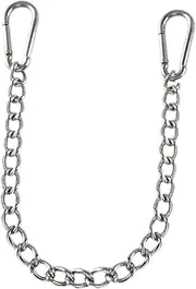 DECOMELODY Heavy Duty Hanging Chain with Snap Hooks for Hammock Chairs Swings Sandbags Use Durable Safe Connection System