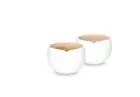 Nespresso Set of 2 Espresso Cup White Porcelain ORIGIN COLLECTION 80ml