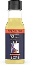 Refined Linseed Oil for Artists - Reduced Yellowing, Premium Art Supply (100 ML)
