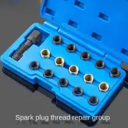 16 Piece Set M14 Spark Plug Hole Tapping Spark Plug Thread Repair Tool M14 *1.25