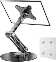 Foldable Portable Monitor Stand - Travel Monitor Stand for iPad Support Heavy Duty 15.6"" 16"" 17"" 17.3"" 18"" 18.5"" 19 inch Portable Gaming Monitor Stand, WS-03Z